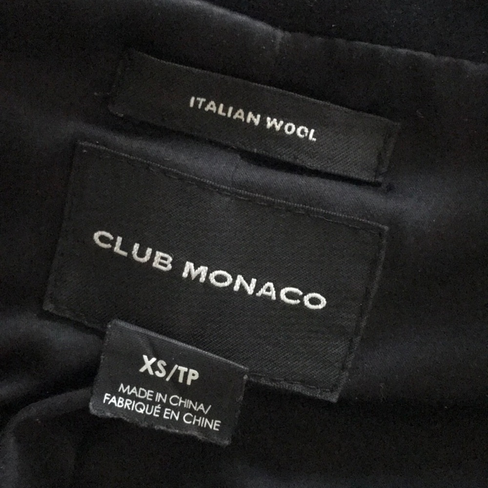Club Monaco shearling coat - Picture 4 of 5